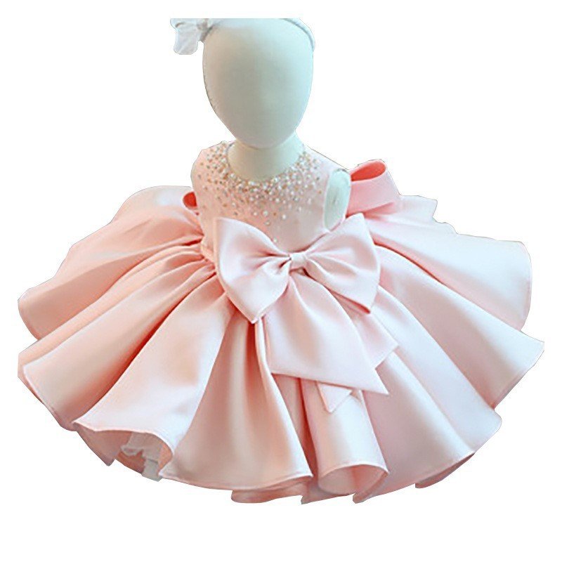 Baby Dress For One Year Old Princess Dress Girls Birthday Pettiskirt - PratSN