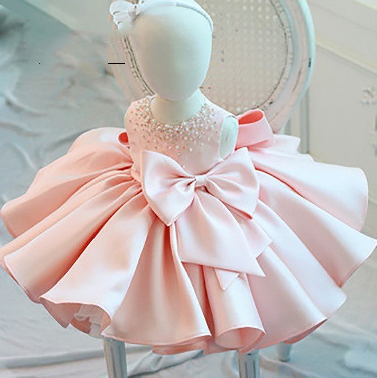 Baby Dress For One Year Old Princess Dress Girls Birthday Pettiskirt - PratSN