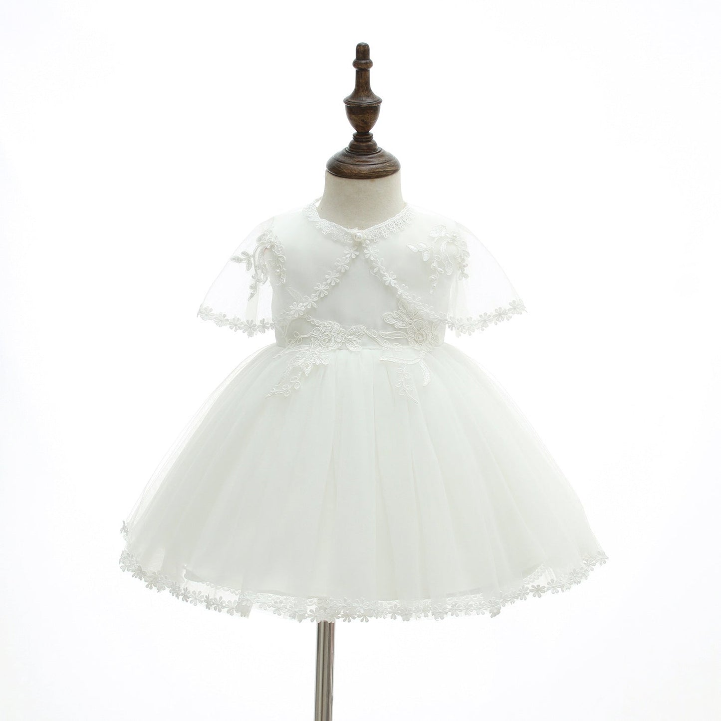 Baby Girl Children's One Year Old Full Moon Wedding Dress - PratSN