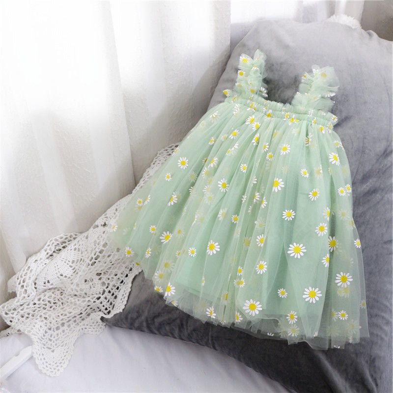Baby Girl Sling Net Yarn Dress Tutu Skirt - PratSN