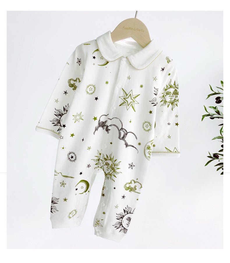 Baby Jumpsuit Newborn Class A Pure Cotton Clothing Baby - PratSN