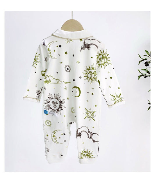 Baby Jumpsuit Newborn Class A Pure Cotton Clothing Baby - PratSN