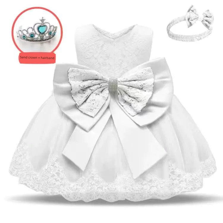 Birthday Baby Girl Zhuazhou Classy - Year - Old Banquet Dress - PratSN