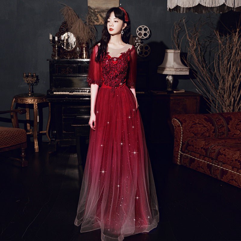 Black Annual French Dinner Dresses - PratSN