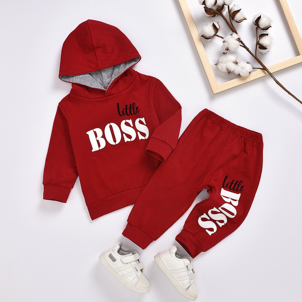 Boy Two - piece hooded sweater and trousers - PratSN