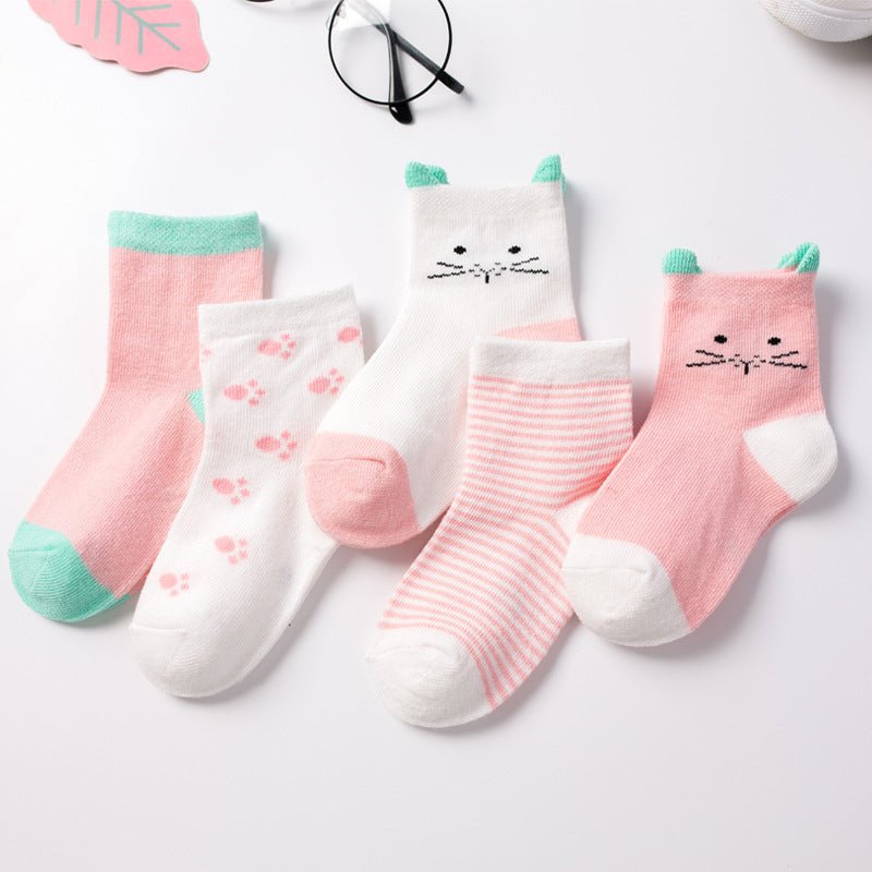 Cartoon baby socks baby stockings - PratSN