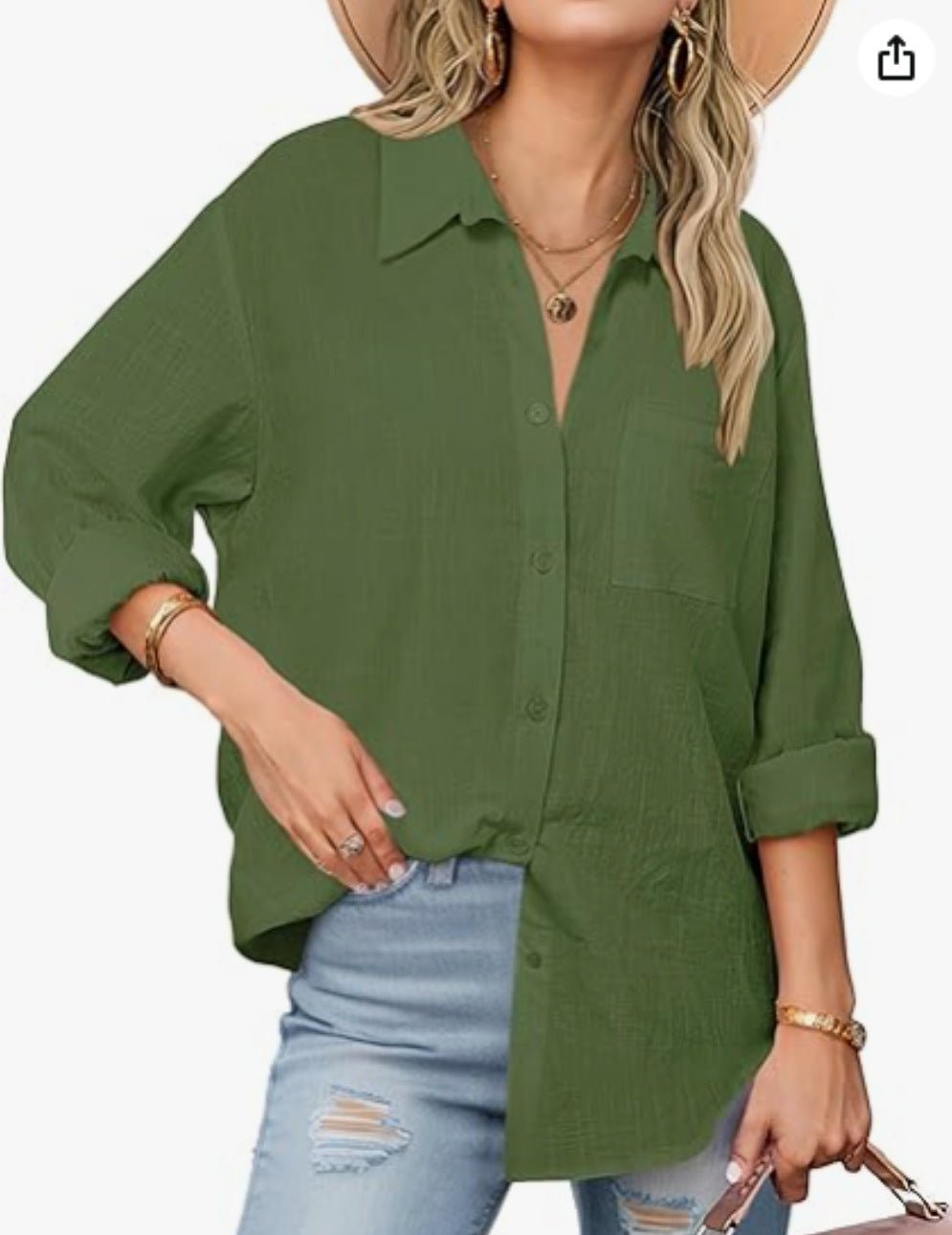 Casual Long - sleeved Shirt For Women - PratSN