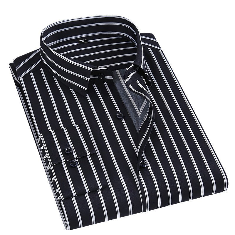 Casual Slim Fit Fashion Men's Thin Long Sleeve Shirt - PratSN