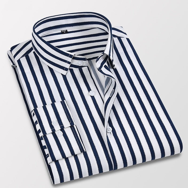 Casual Slim Fit Fashion Men's Thin Long Sleeve Shirt - PratSN