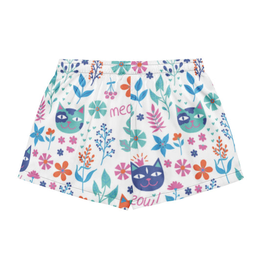 Cat pattern Women’s pajama shorts - PratSN