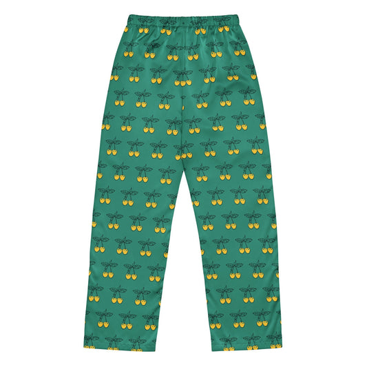 Charming Yellow Cherries Women’s pajama pants - PratSN