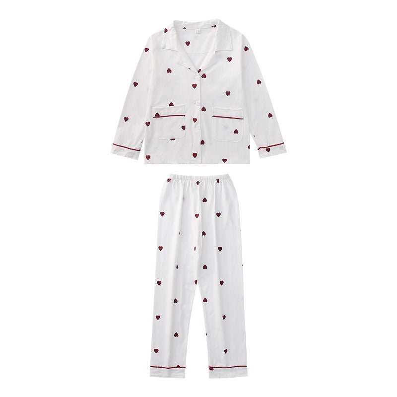 Children's Clothing Girls Pajamas Set Home Clothes Cute Printed Cartoon Two - piece Suit - PratSN
