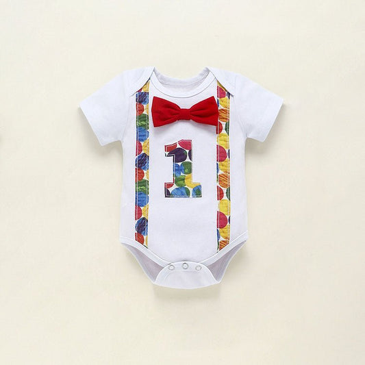 Children's Clothing Summer Clothing Baby Romper Birthday - PratSN