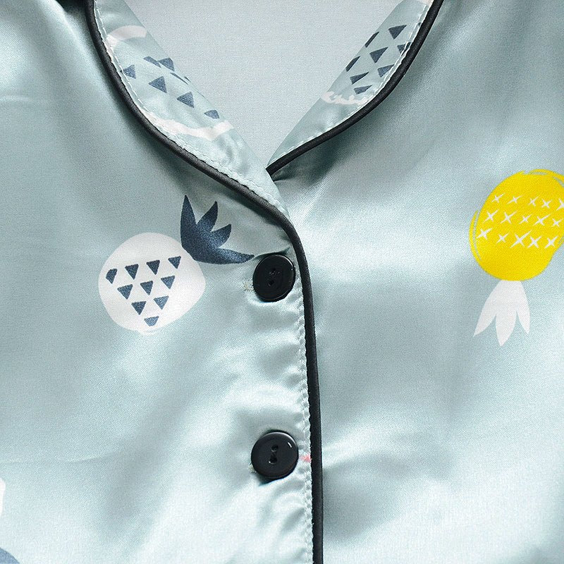 Children's ice silk summer pajamas - PratSN