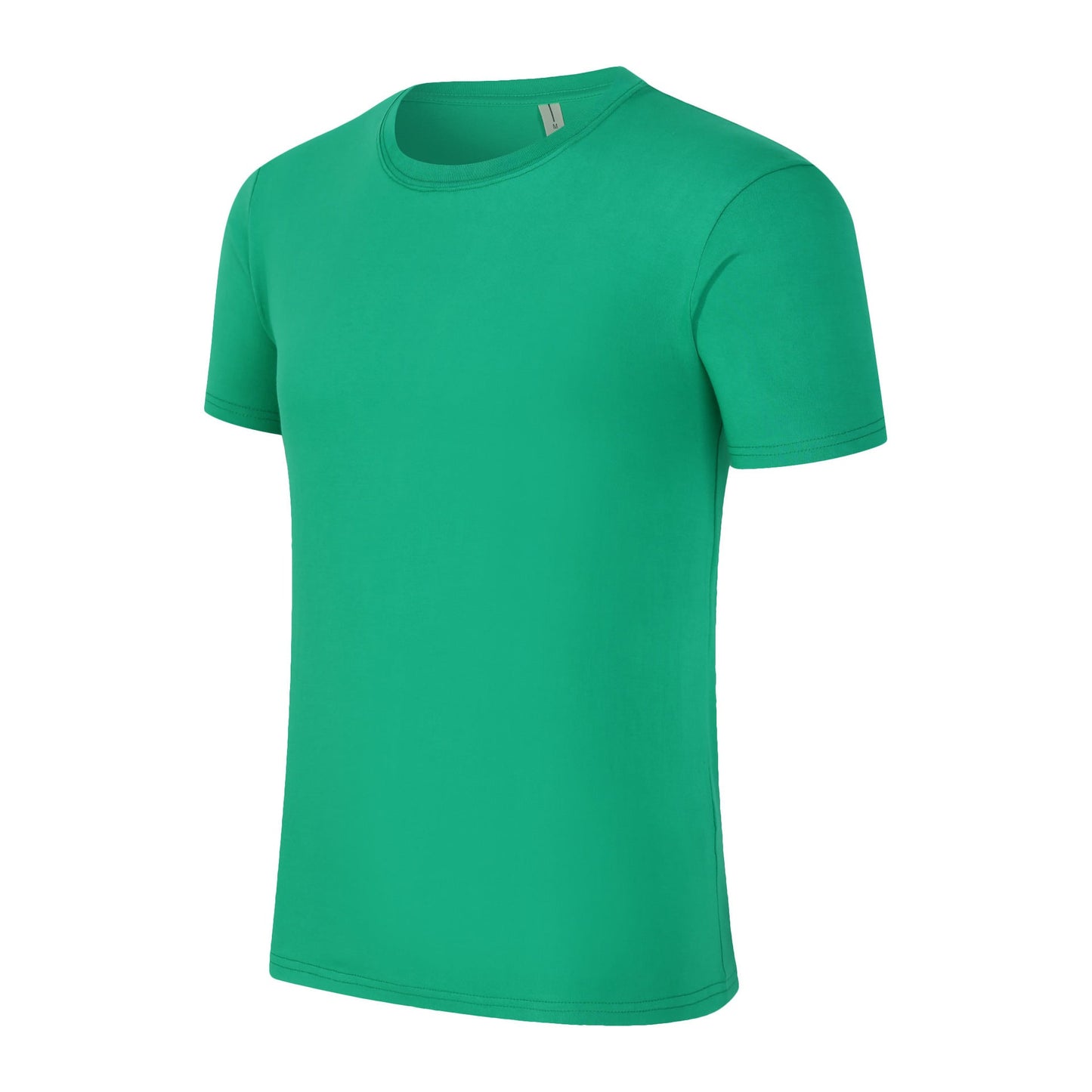 Combed Pure Cotton Crew Neck T-shirt Short Sleeves Advertising Shirt - PratSN