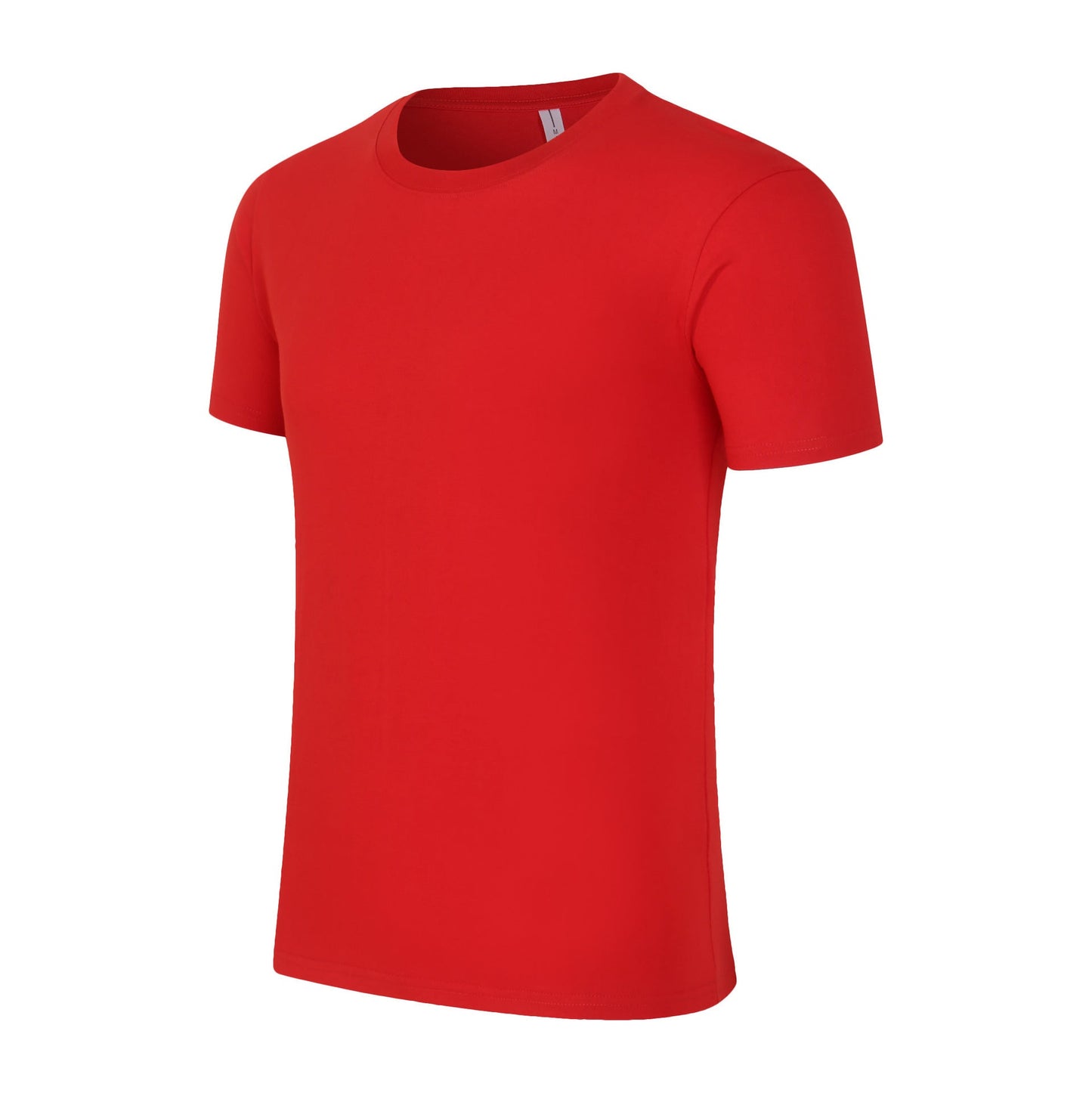 Combed Pure Cotton Crew Neck T-shirt Short Sleeves Advertising Shirt - PratSN