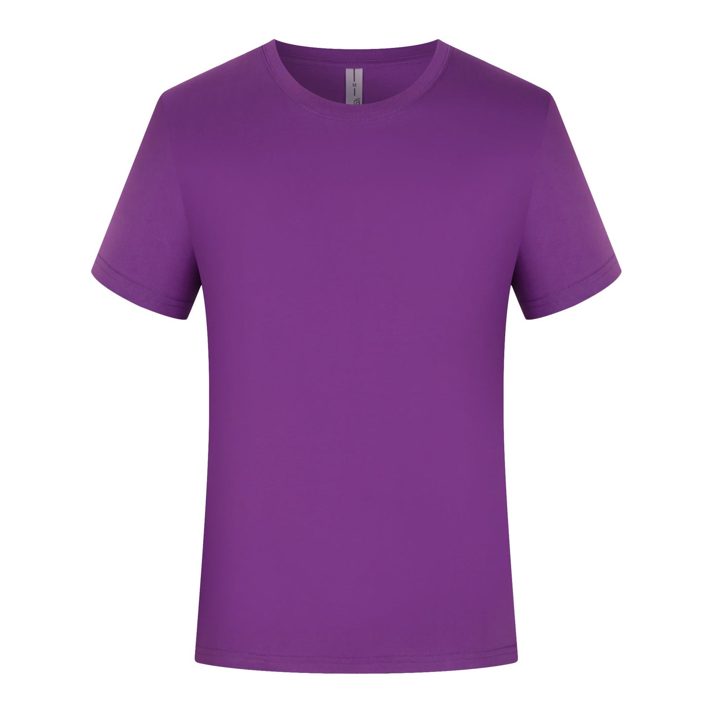 Combed Pure Cotton Crew Neck T-shirt Short Sleeves Advertising Shirt - PratSN