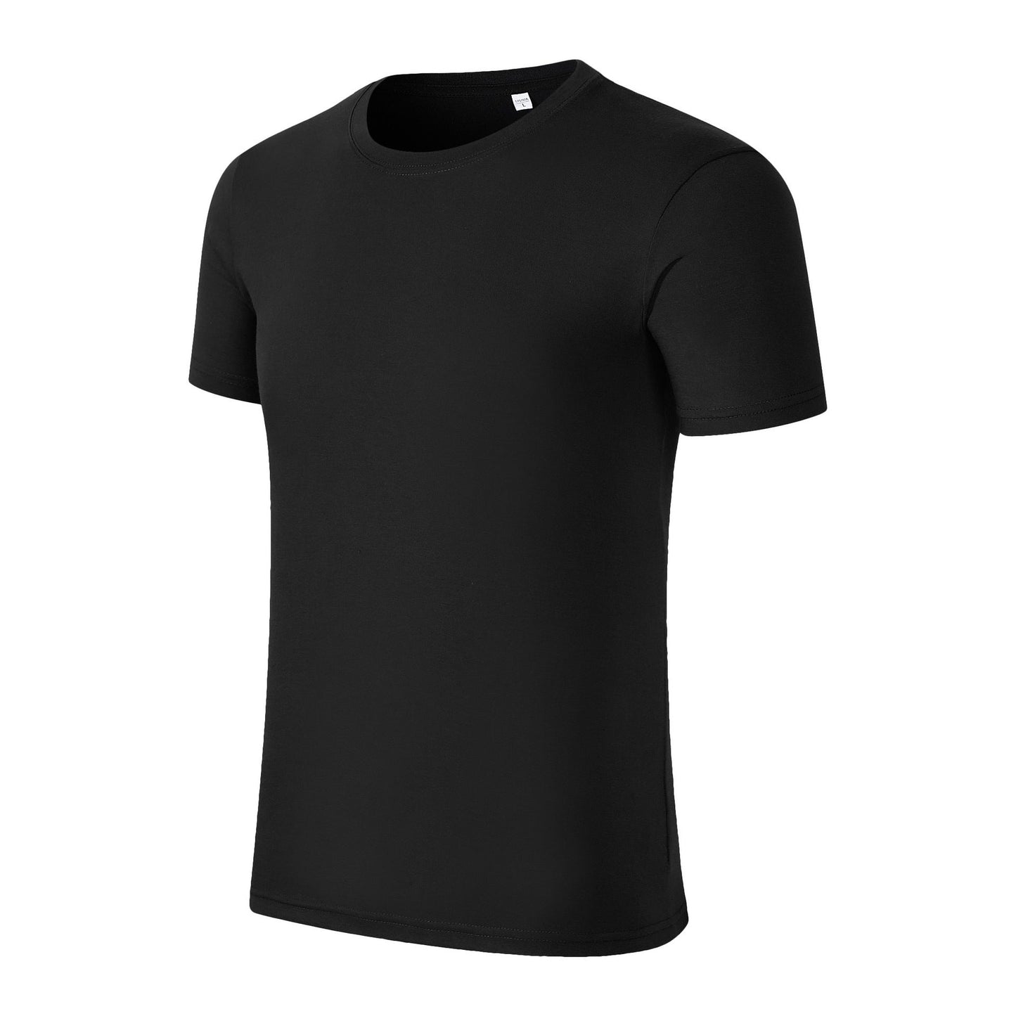 Combed Pure Cotton Crew Neck T-shirt Short Sleeves Advertising Shirt - PratSN