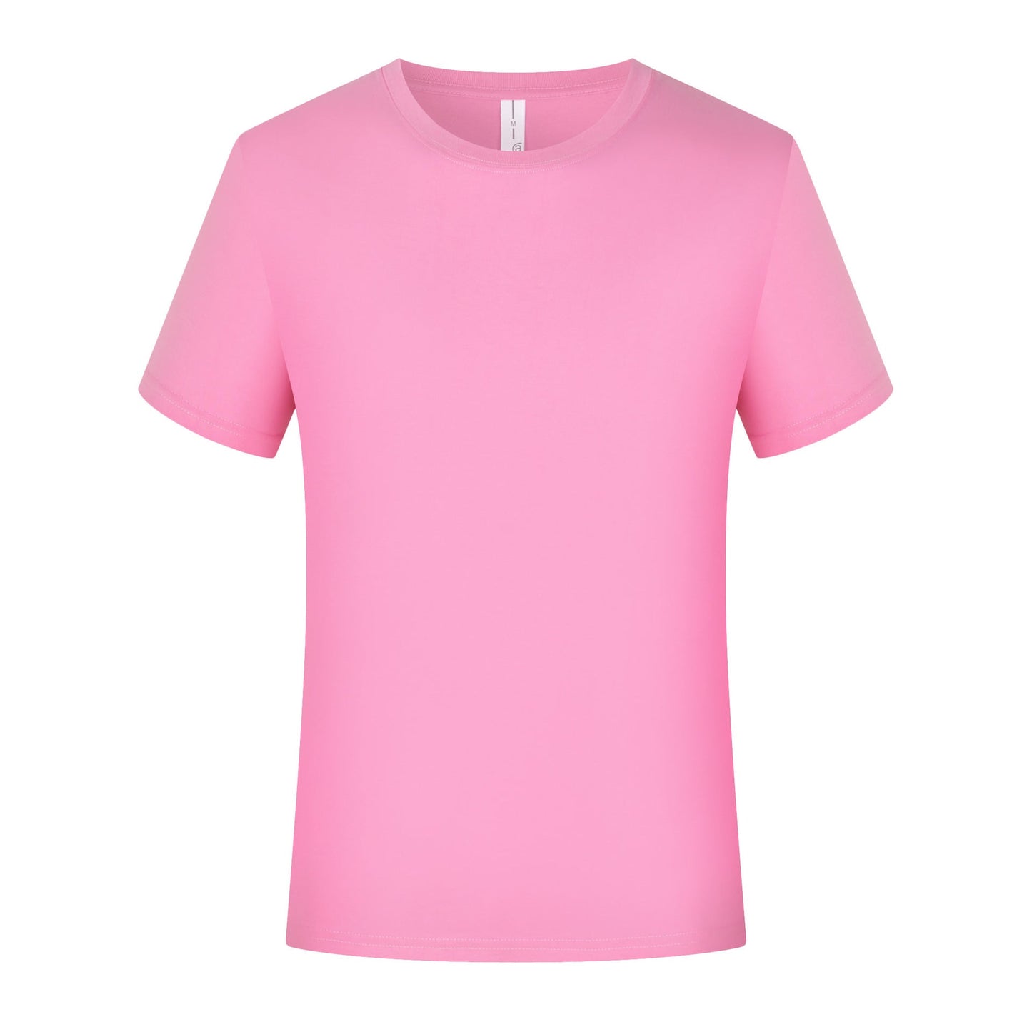 Combed Pure Cotton Crew Neck T-shirt Short Sleeves Advertising Shirt - PratSN
