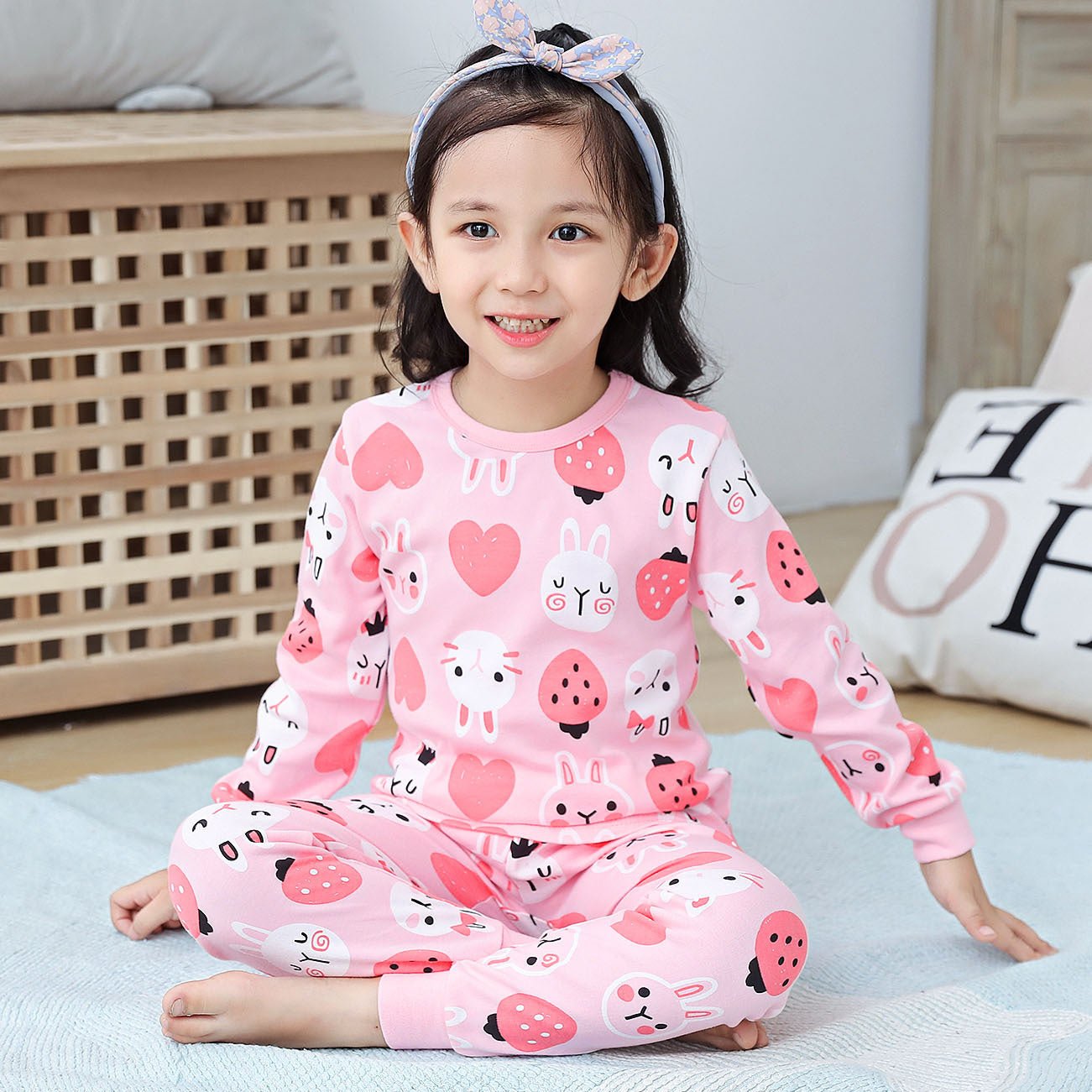 Cotton Autumn Clothing And Pants Set - PratSN