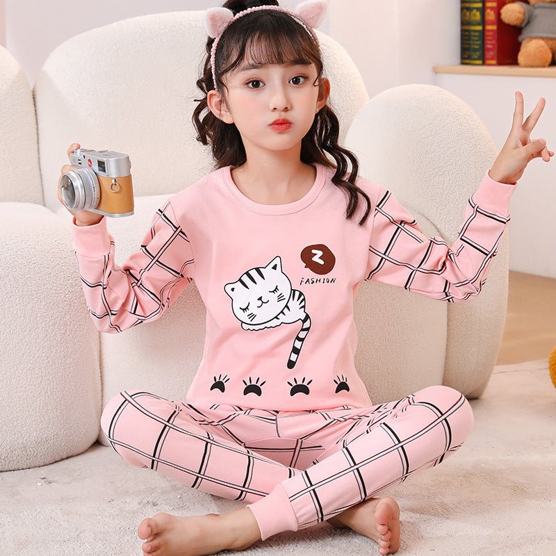 Cotton Autumn Clothing And Pants Set - PratSN