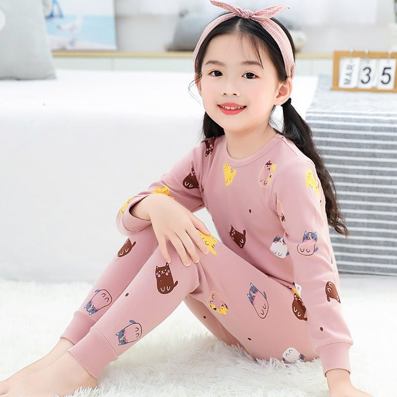 Cotton Autumn Clothing And Pants Set - PratSN