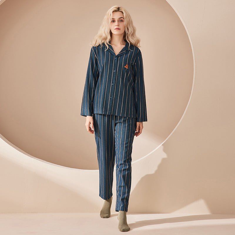 Couples Pajama Sets Sleepwear Cotton Pajamas - PratSN
