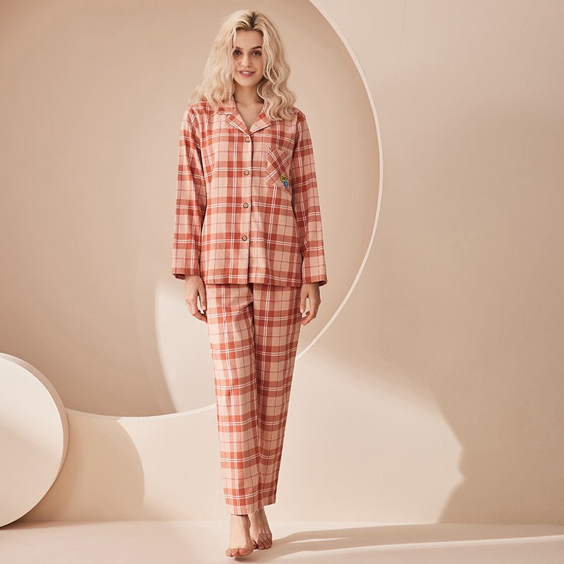 Couples Pajama Sets Sleepwear Cotton Pajamas - PratSN