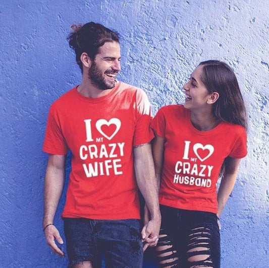 Couples Short - sleeved T-shirts For Men And Women - PratSN