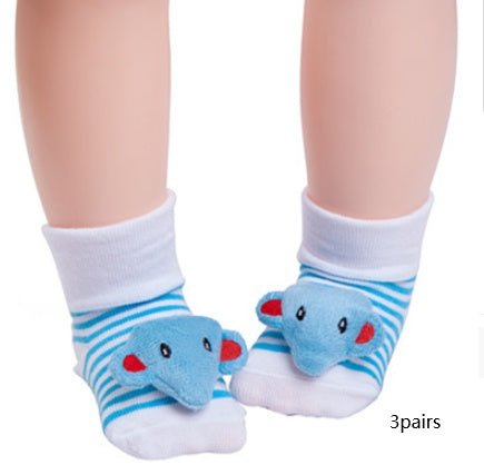 Cute Baby Animal Doll Baby Three - dimensional Socks - PratSN