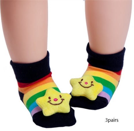 Cute Baby Animal Doll Baby Three - dimensional Socks - PratSN