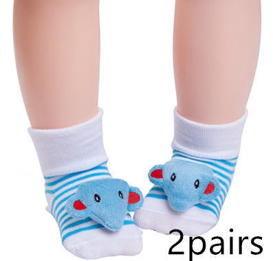 Cute Baby Animal Doll Baby Three - dimensional Socks - PratSN