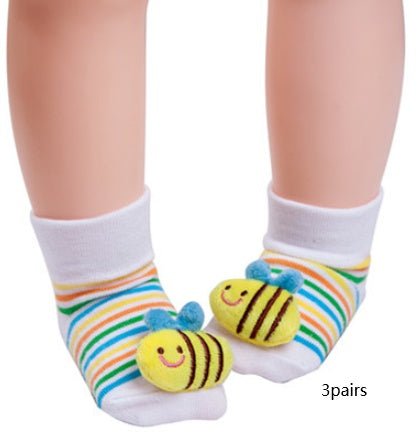 Cute Baby Animal Doll Baby Three - dimensional Socks - PratSN