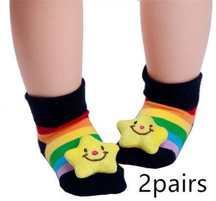 Cute Baby Animal Doll Baby Three - dimensional Socks - PratSN