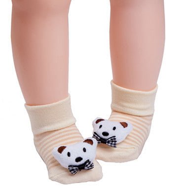 Cute Baby Animal Doll Baby Three - dimensional Socks - PratSN