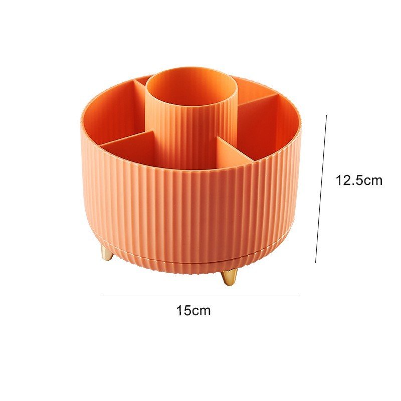 Desktop Swivel Makeup Brush Organizer - PratSN