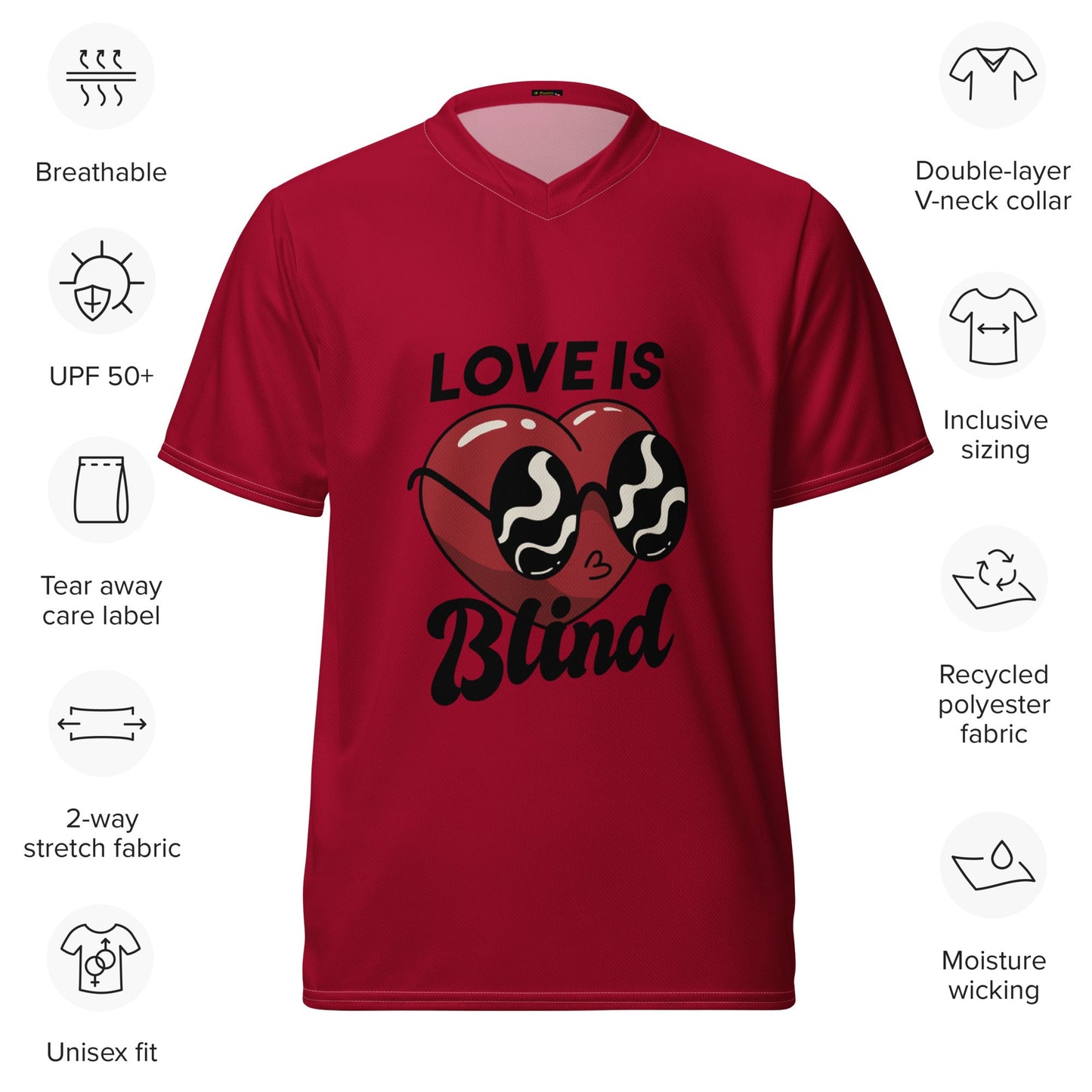 Distressed Athletic Wear - Retro Unisex Sports Jersey in Lightweight Fabric - PratSN
