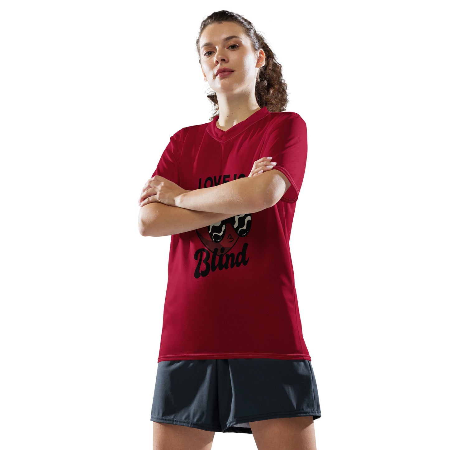 Distressed Athletic Wear - Retro Unisex Sports Jersey in Lightweight Fabric - PratSN