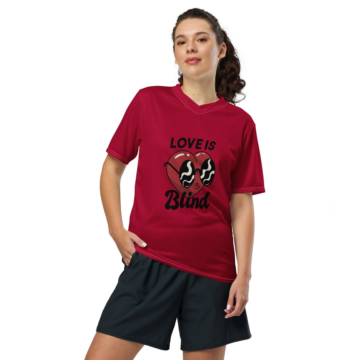 Distressed Athletic Wear - Retro Unisex Sports Jersey in Lightweight Fabric - PratSN