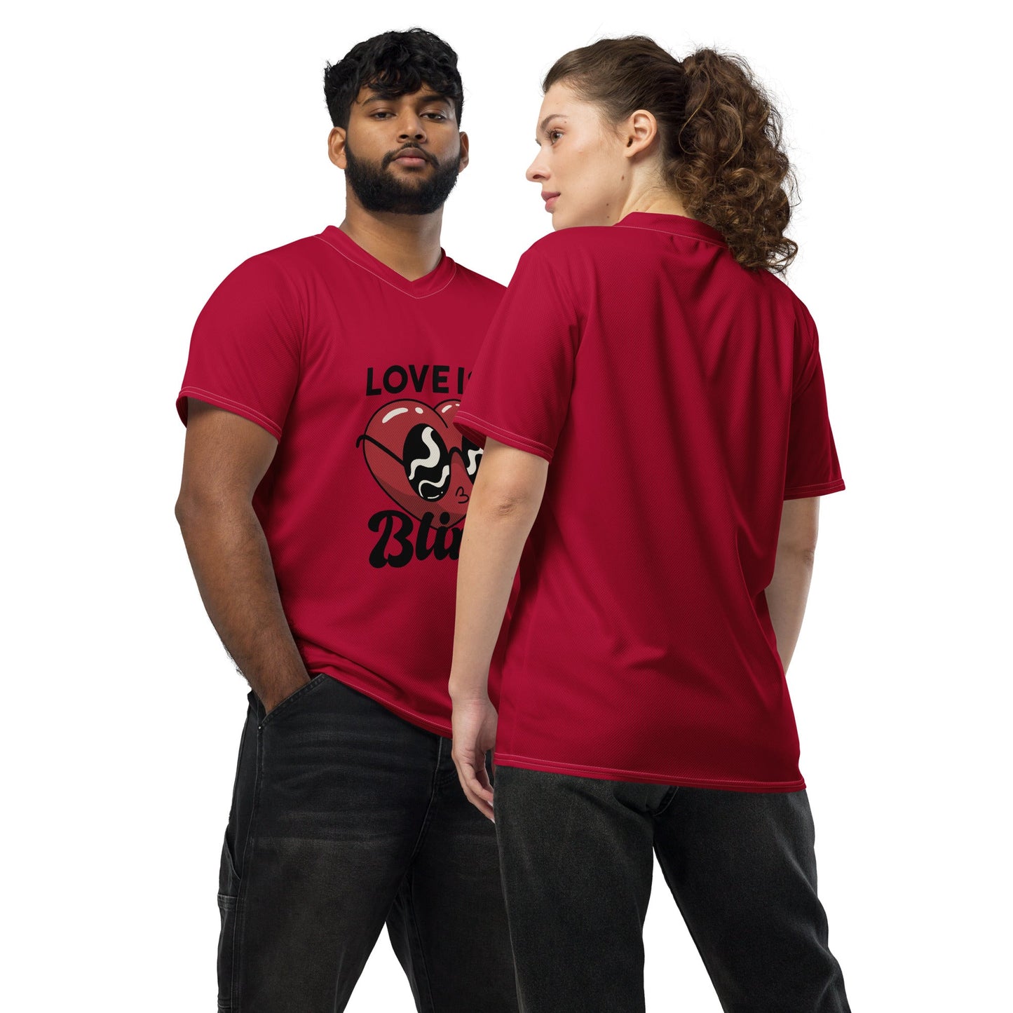 Distressed Athletic Wear - Retro Unisex Sports Jersey in Lightweight Fabric - PratSN