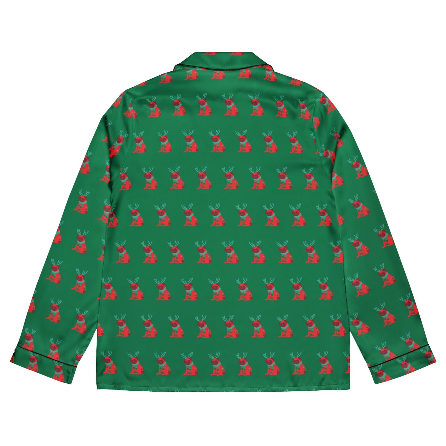 Dog pattern Women’s long sleeve pajama top - PratSN