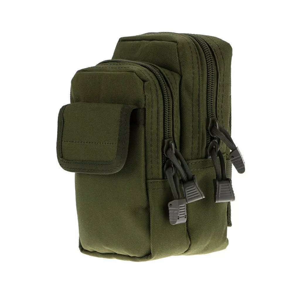 Double Zipper Thick Large Capacity Wear Waist Bag - PratSN