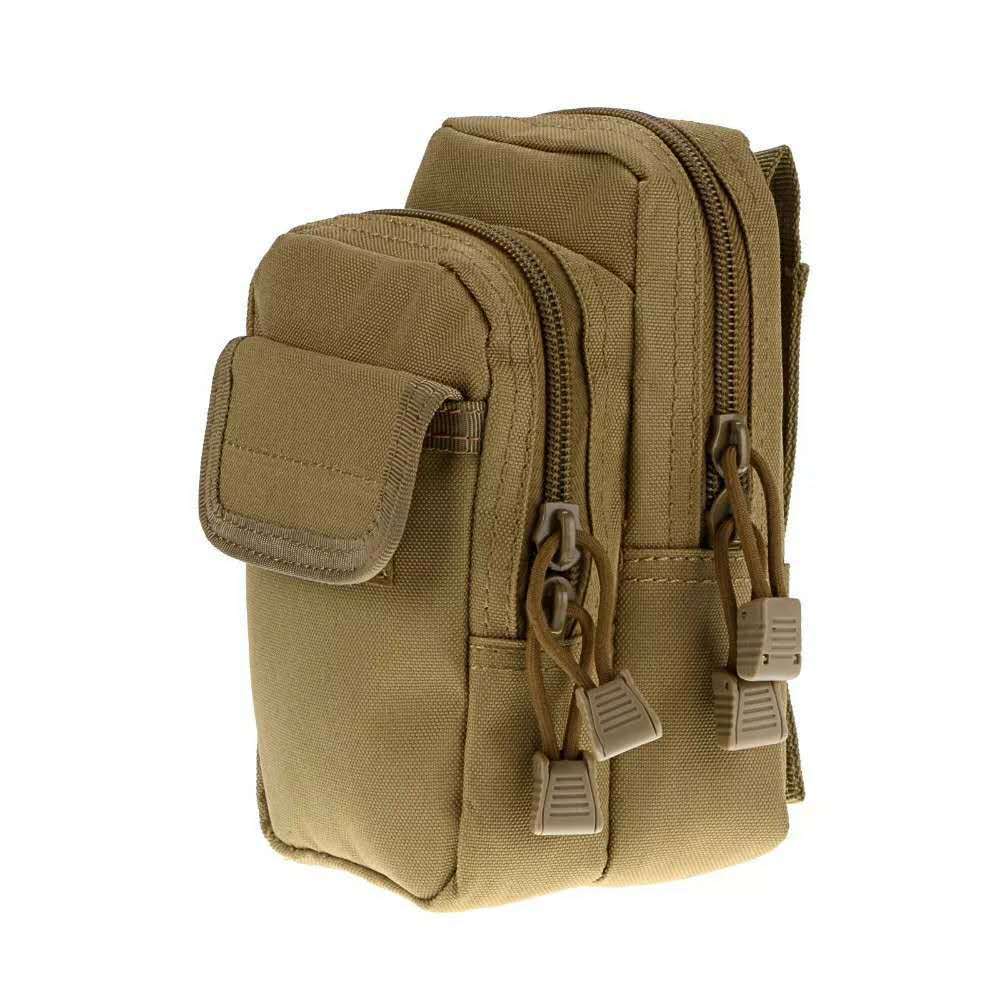 Double Zipper Thick Large Capacity Wear Waist Bag - PratSN