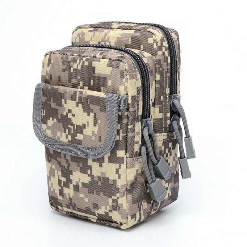 Double Zipper Thick Large Capacity Wear Waist Bag - PratSN