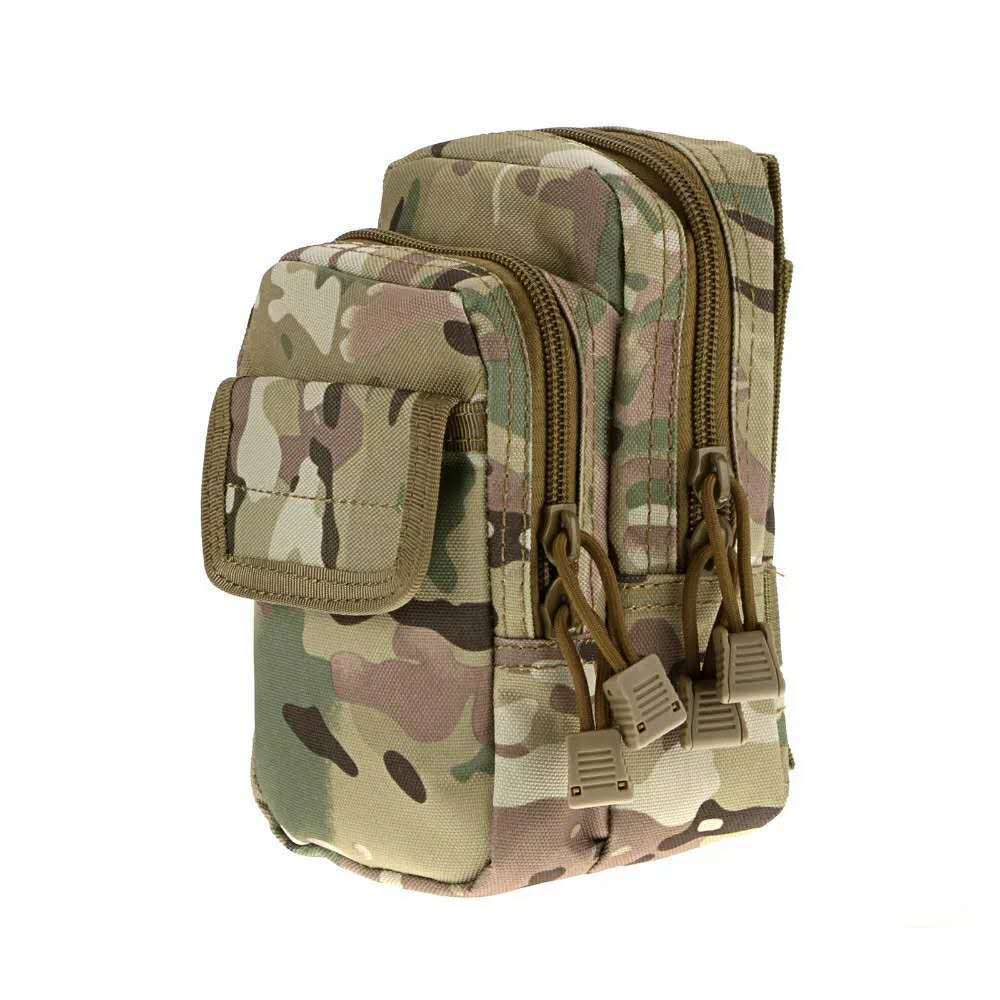 Double Zipper Thick Large Capacity Wear Waist Bag - PratSN