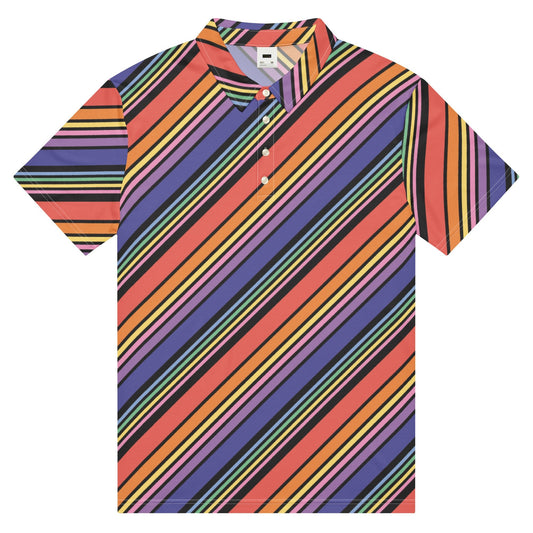 Elegant Men's Slimfit Polo Shirt - Versatile Wardrobe Staple - PratSN
