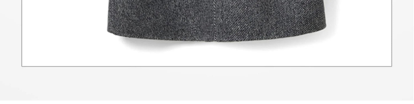 European American Fashion Mid - Length Single - Breasted Hooded Wool Coat for Men New High - Count Double - Sided Trench Jacket for - PratSN