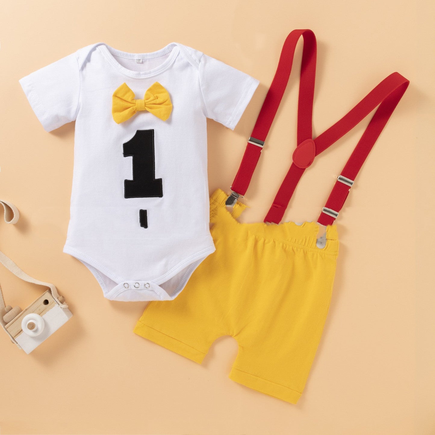 European And American Baby Summer Children's Clothing Digital Romper - PratSN