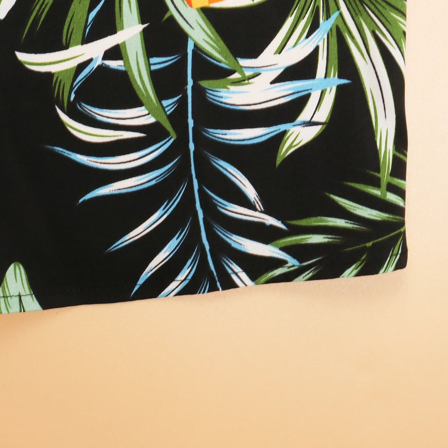Family Matching Outfits Vacation Holiday Hawaii Mom And Daughter Floral Beach Dresses Dad And Son Shirts Shorts Outfits - PratSN