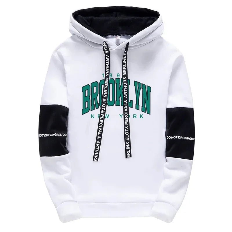 Fashion Daily Versatile Outdoors Men's Sweat-shirt Hoodies Sweatshirts Men Casual Sweatpants Printing Sweatshirt Sports Clothing - PratSN